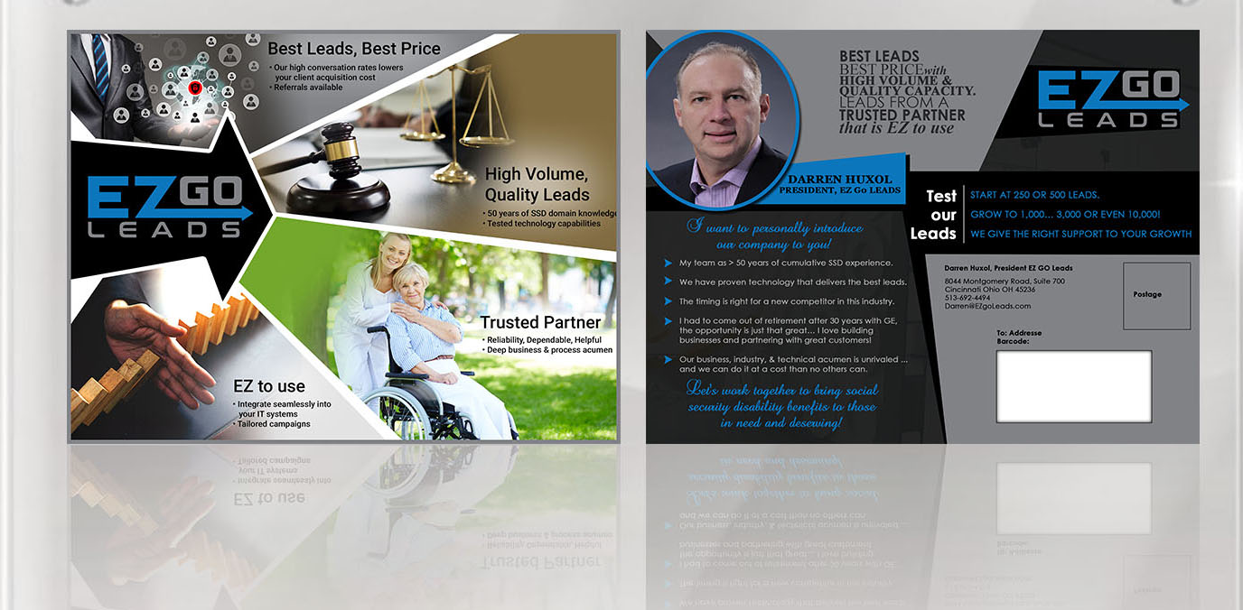 Design de Flyer par Chinmayees pour EZ GO LEADS | Design #18964121