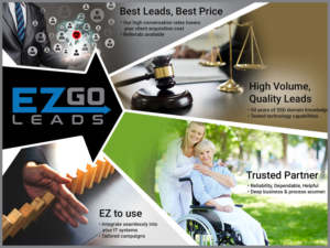Flyer Design by Chinmayees for EZ GO LEADS | Design: #18964123