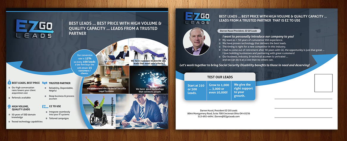 Flyer Design by nyky for EZ GO LEADS | Design #19008847