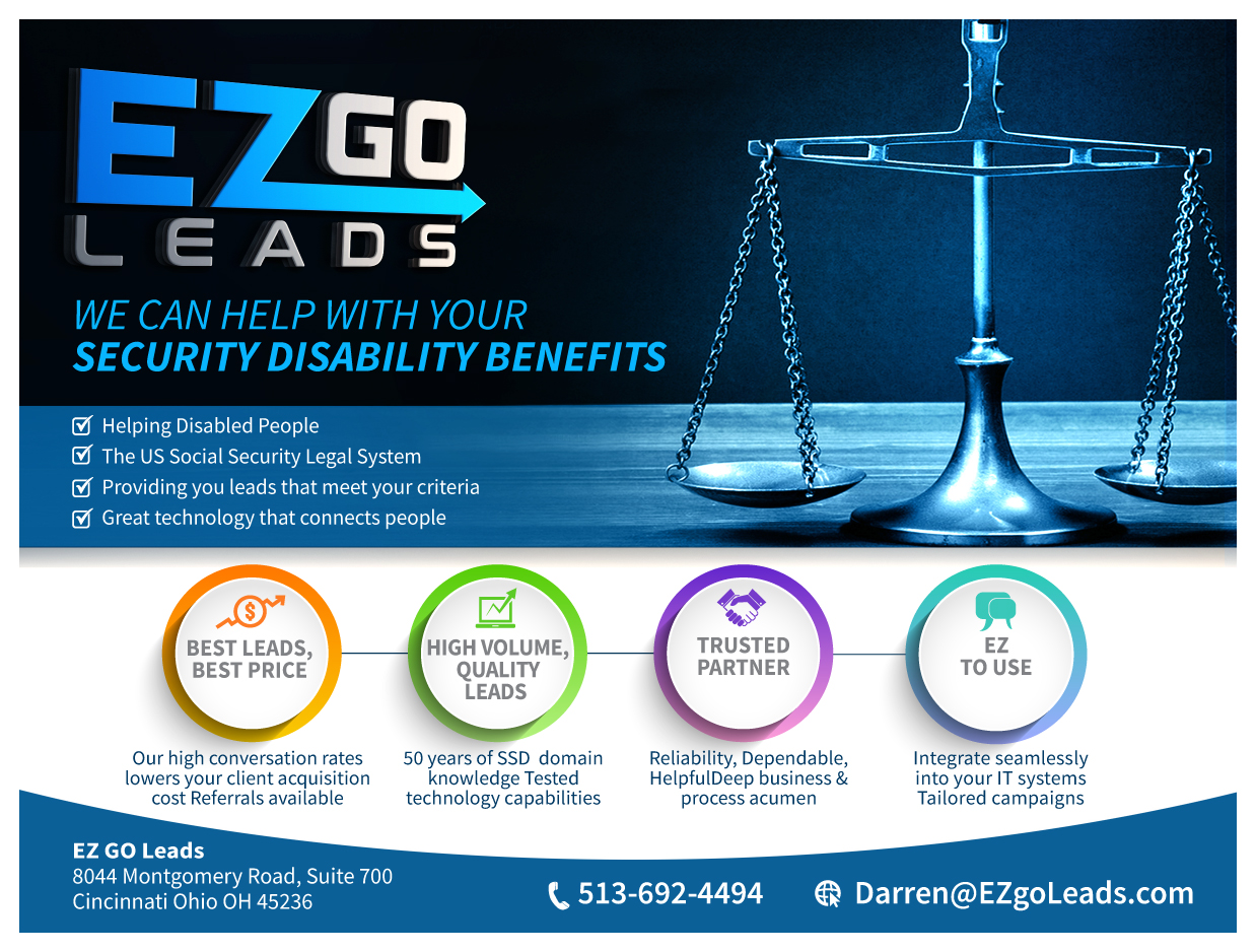 Flyer Design by aneela for EZ GO LEADS | Design #19030167