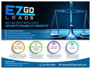 Flyer Design by aneela for EZ GO LEADS | Design: #19030167