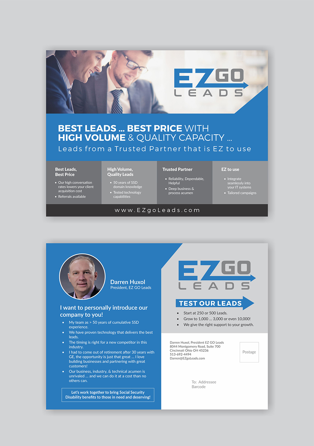 Flyer-Design von DesignMarket für EZ GO LEADS | Design #18933155