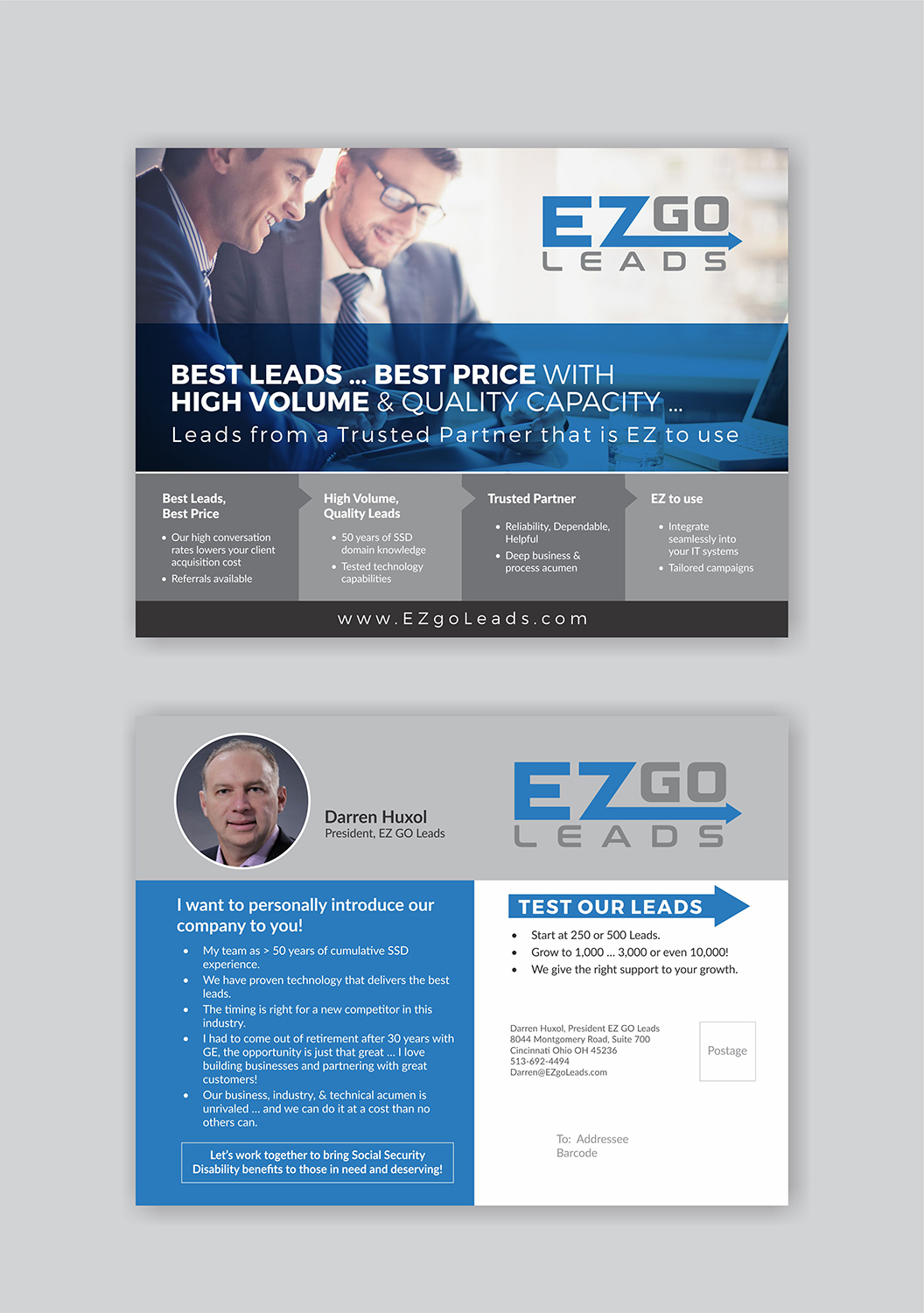 Flyer Design by DesignMarket for EZ GO LEADS | Design #18933230