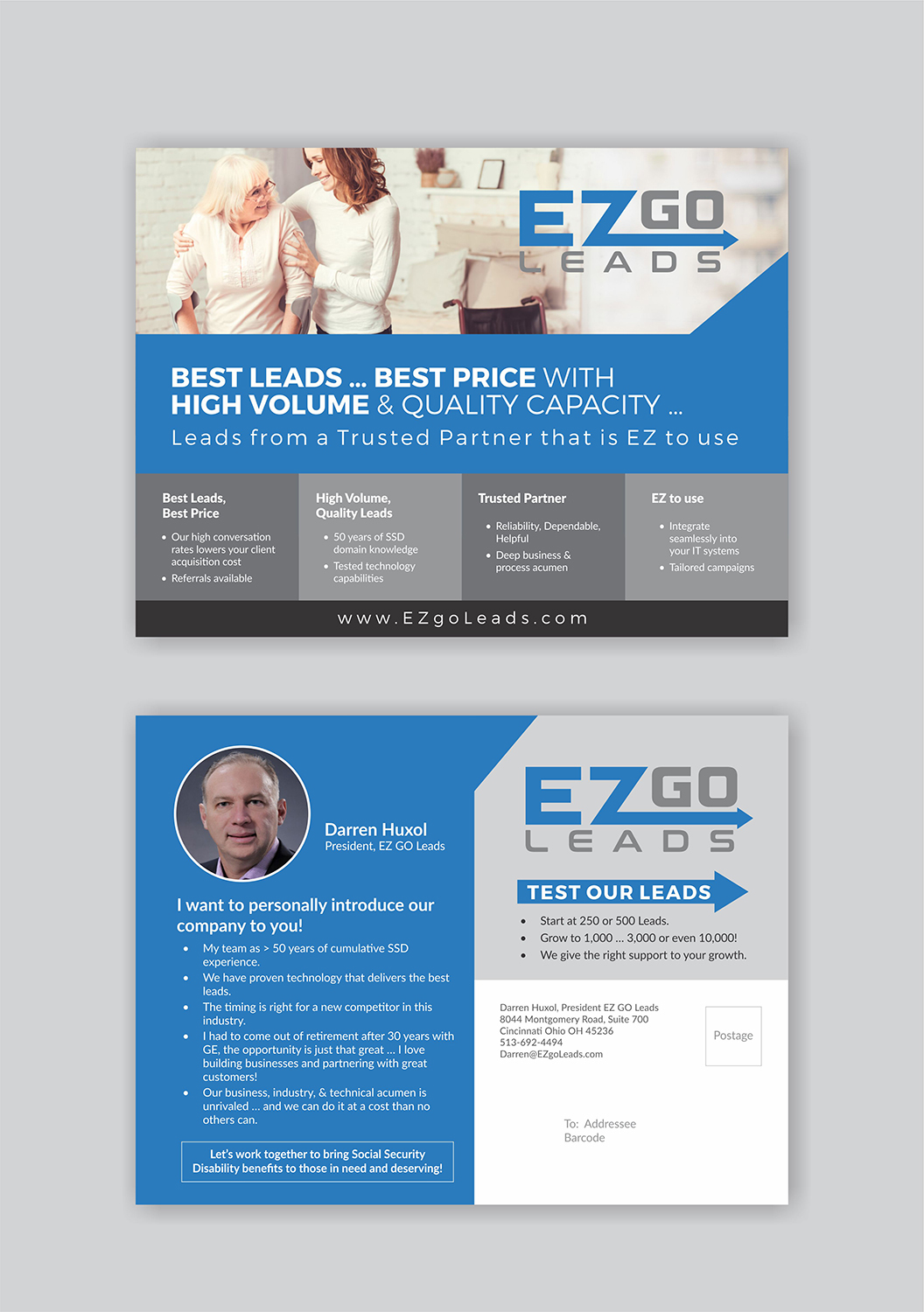 Flyer Design by DesignMarket for EZ GO LEADS | Design #18970591