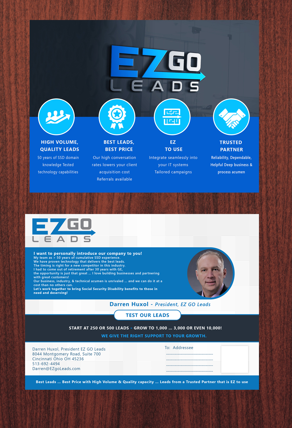 Flyer Design by Murry for EZ GO LEADS | Design #18927561