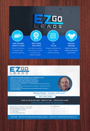 Flyer Design by Murry for EZ GO LEADS | Design: #18927561