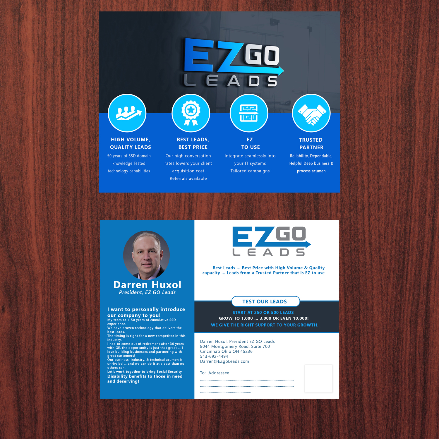 Flyer Design by Murry for EZ GO LEADS | Design #18945008