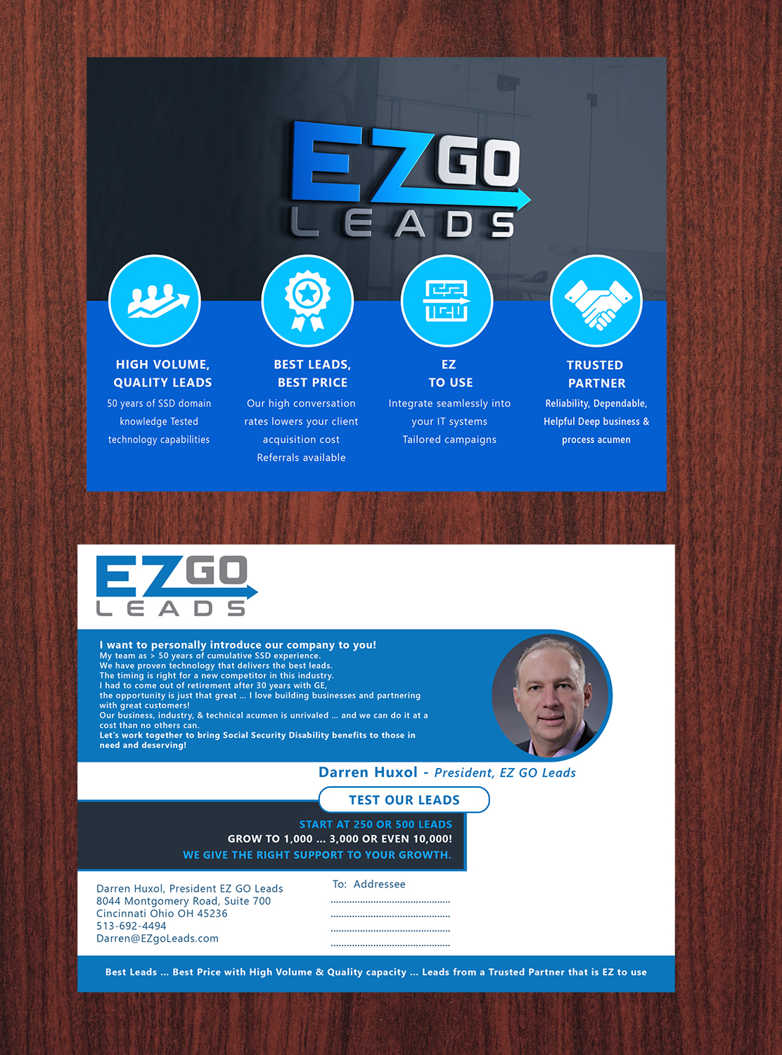 Flyer Design by Murry for EZ GO LEADS | Design #18975168
