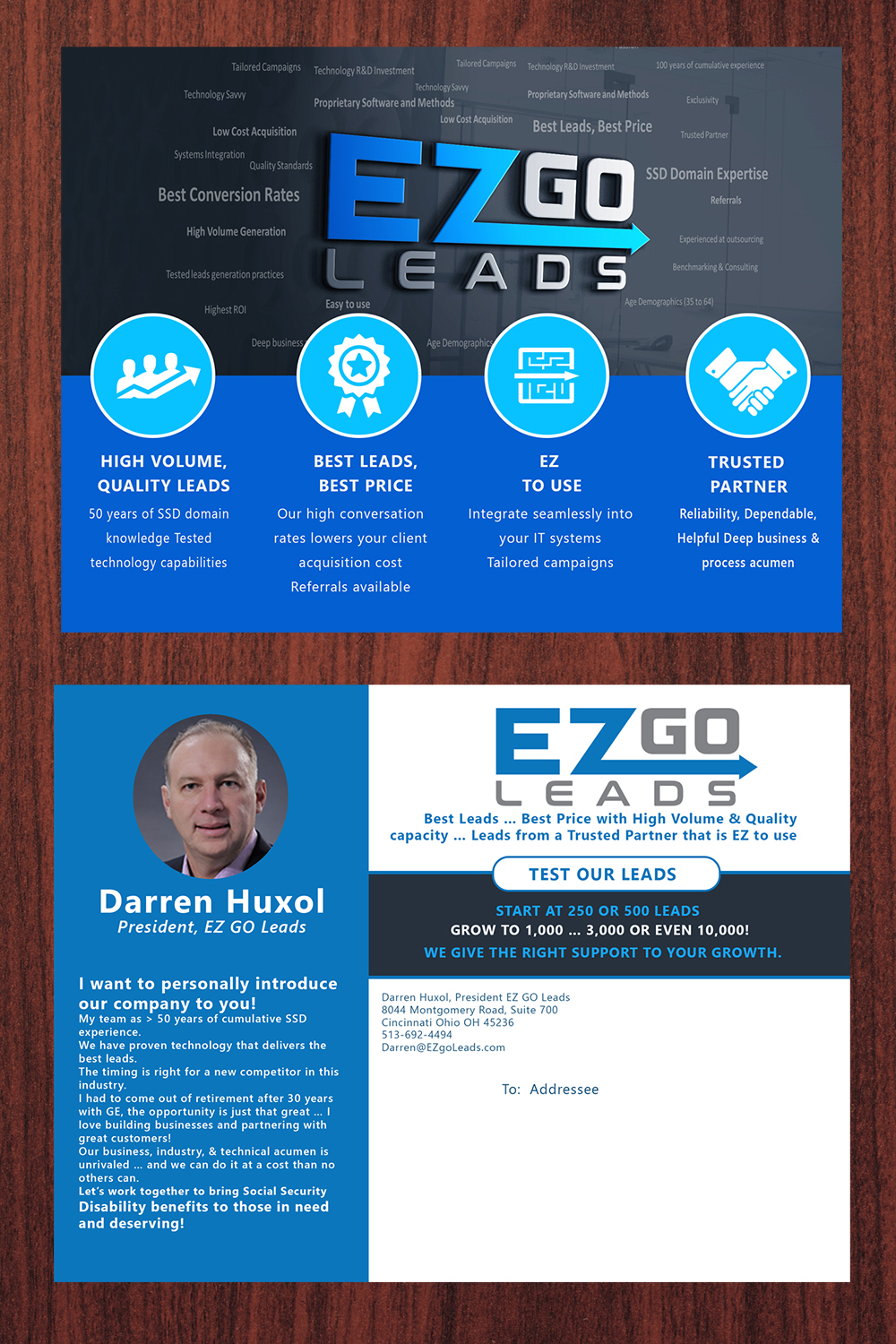 Flyer Design by Murry for EZ GO LEADS | Design #18986069