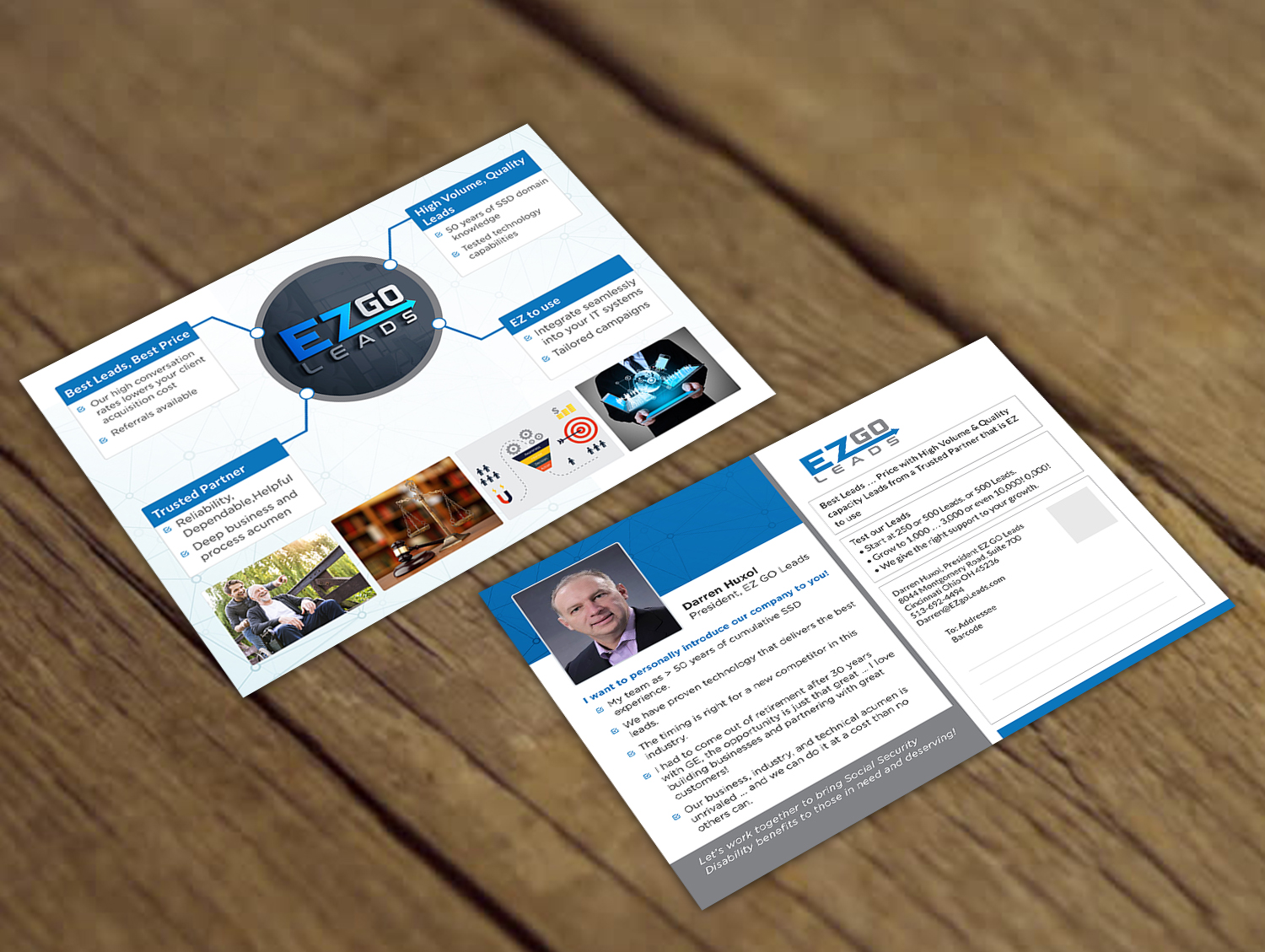 Flyer Design by debdesign for EZ GO LEADS | Design #18924430