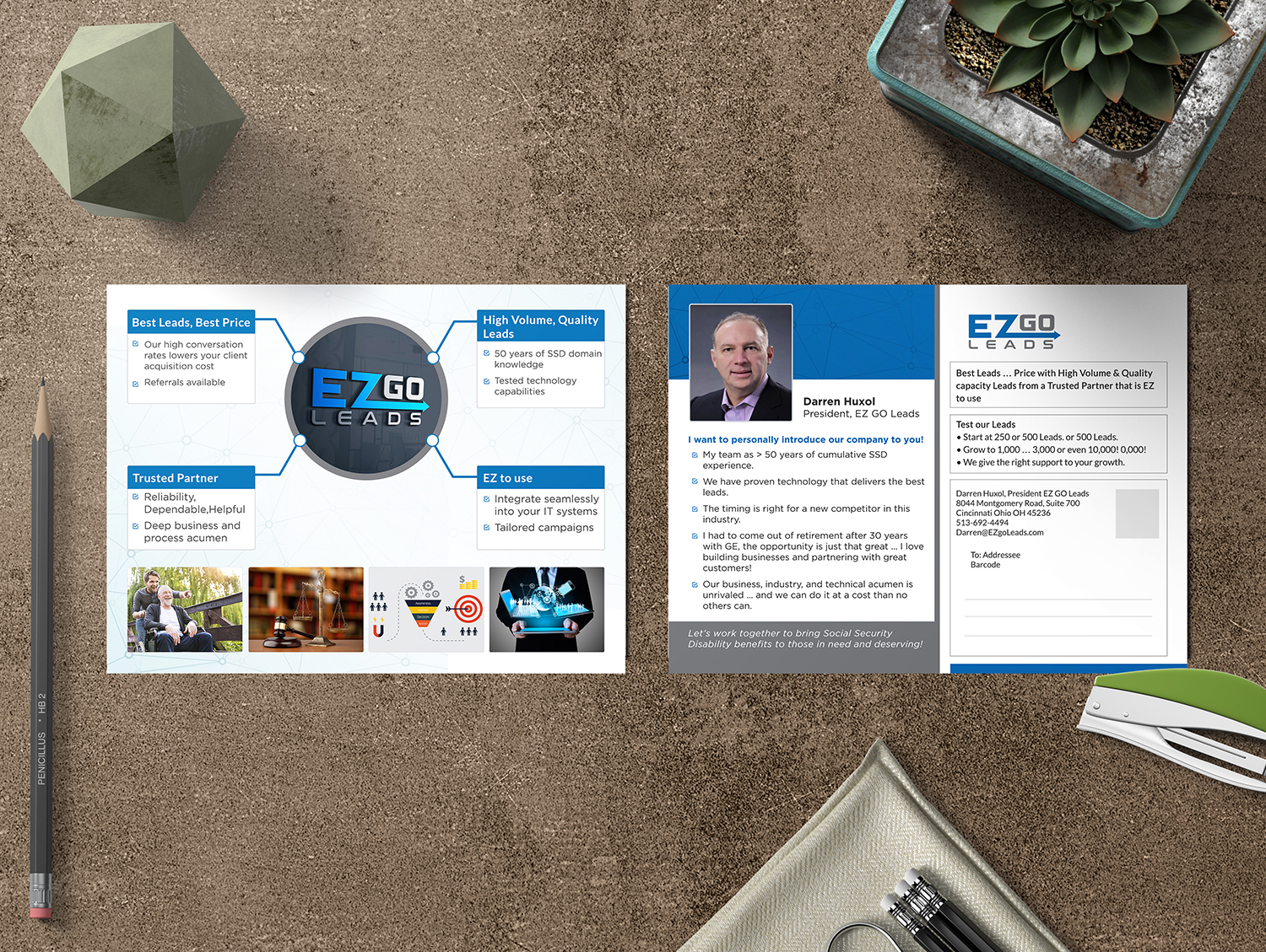 Flyer Design by debdesign for EZ GO LEADS | Design #18924434