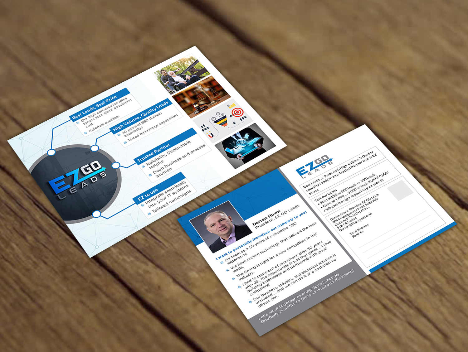 Flyer Design by debdesign for EZ GO LEADS | Design #18926416