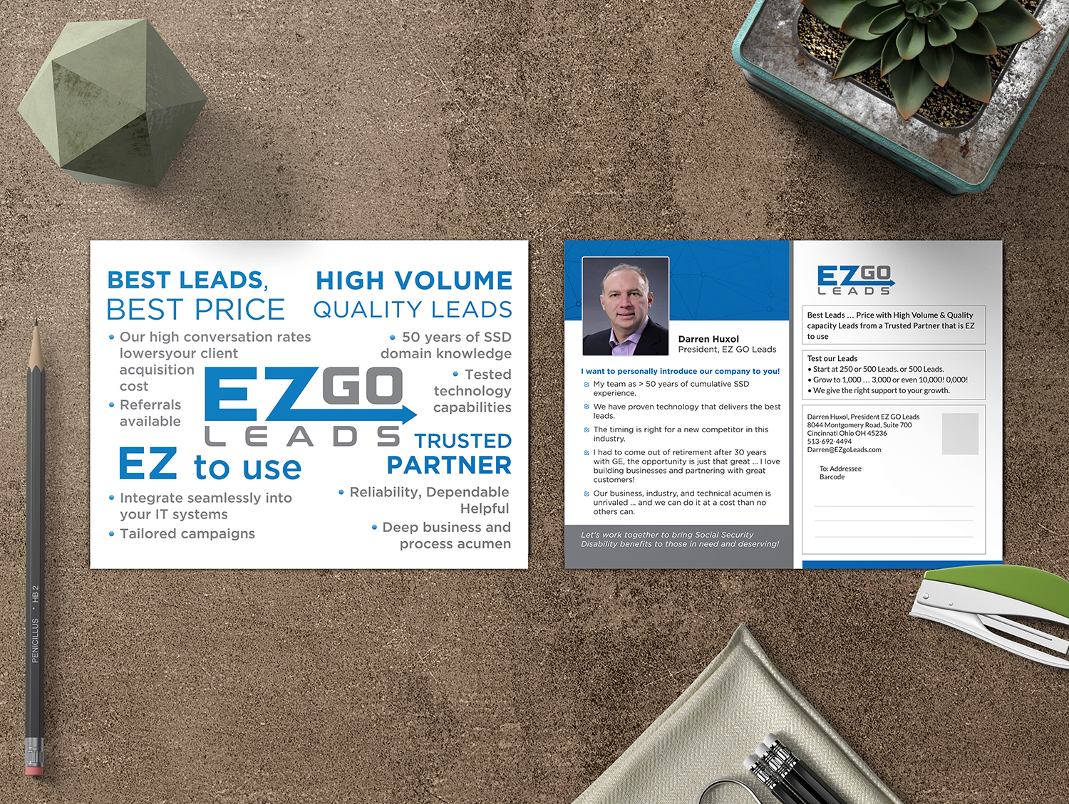 Flyer Design by debdesign for EZ GO LEADS | Design #18972278