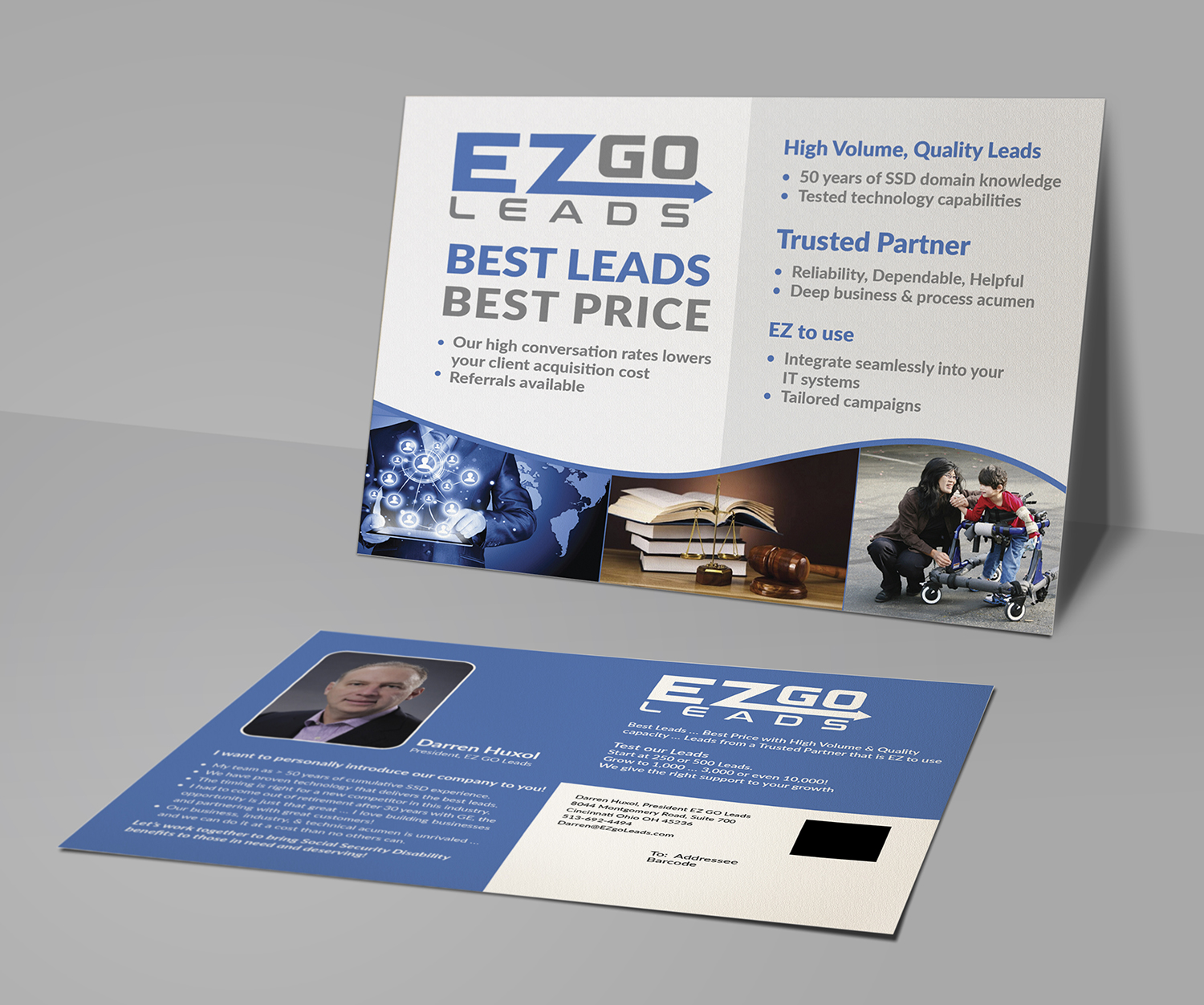 Flyer-Design von Deziners Zone für EZ GO LEADS | Design #18924687