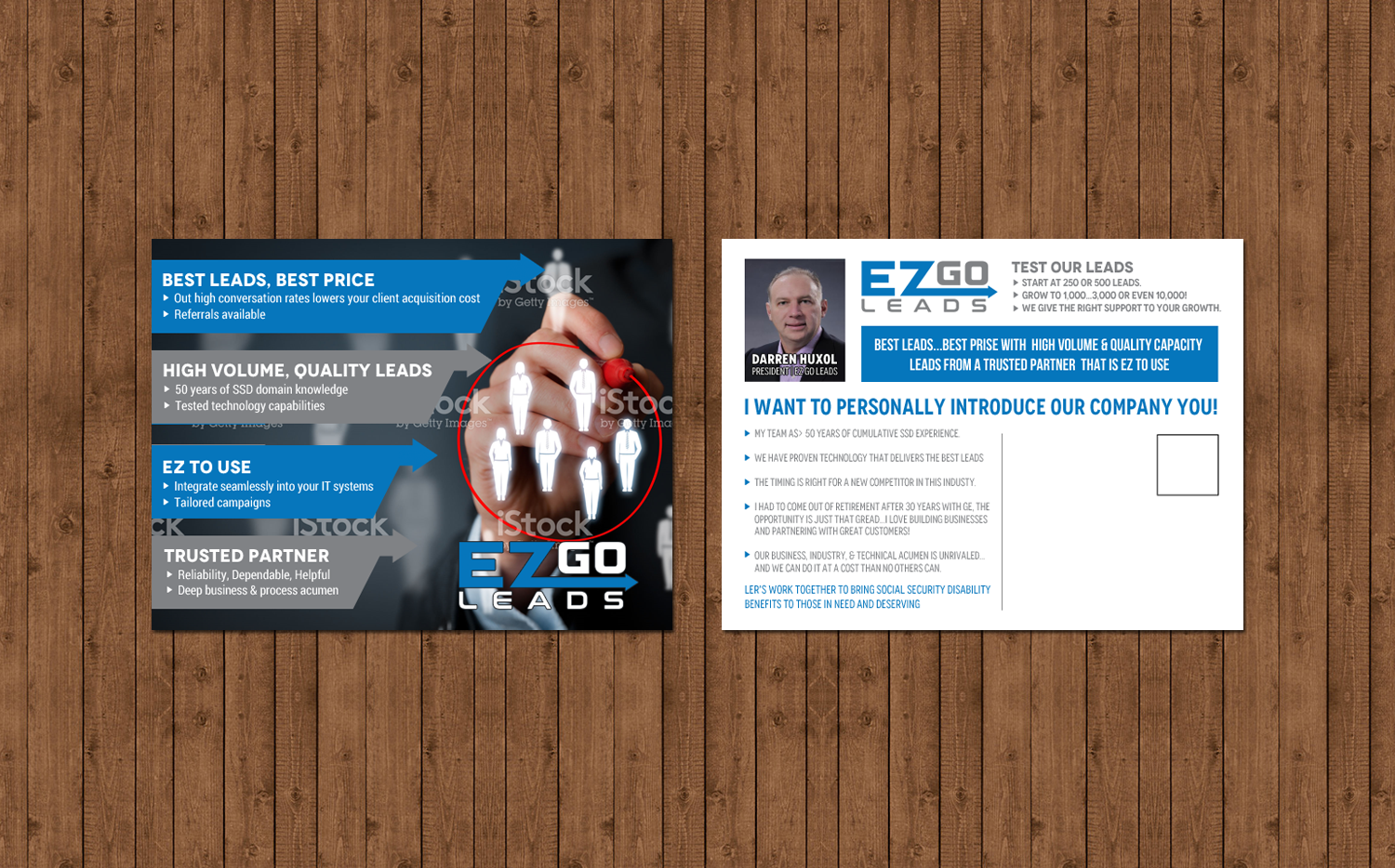 Flyer Design by chandrayaan.creative for EZ GO LEADS | Design #19011007