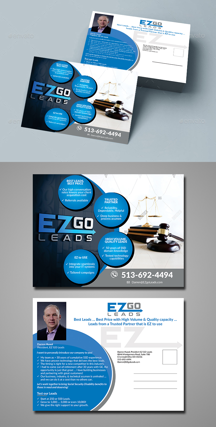 Flyer Design by ecorokerz for EZ GO LEADS | Design #18937766