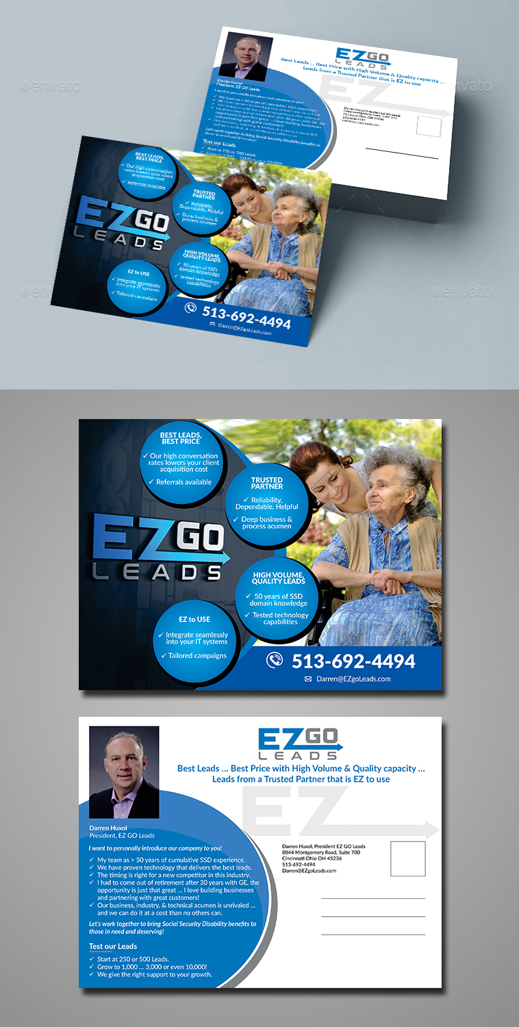 Flyer Design by ecorokerz for EZ GO LEADS | Design #18937767