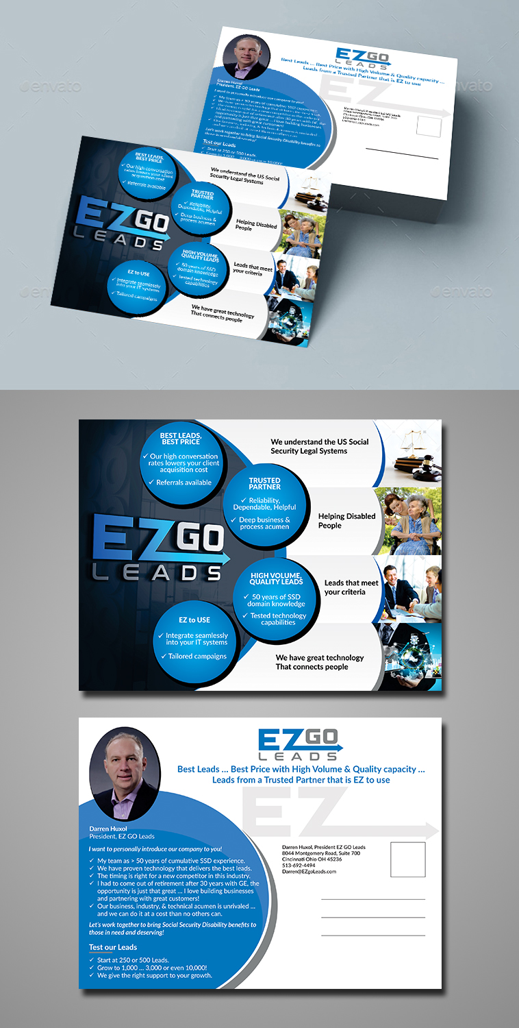 Flyer Design by ecorokerz for EZ GO LEADS | Design #18937769