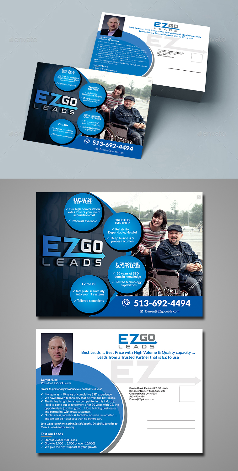 Flyer Design by ecorokerz for EZ GO LEADS | Design #19017237