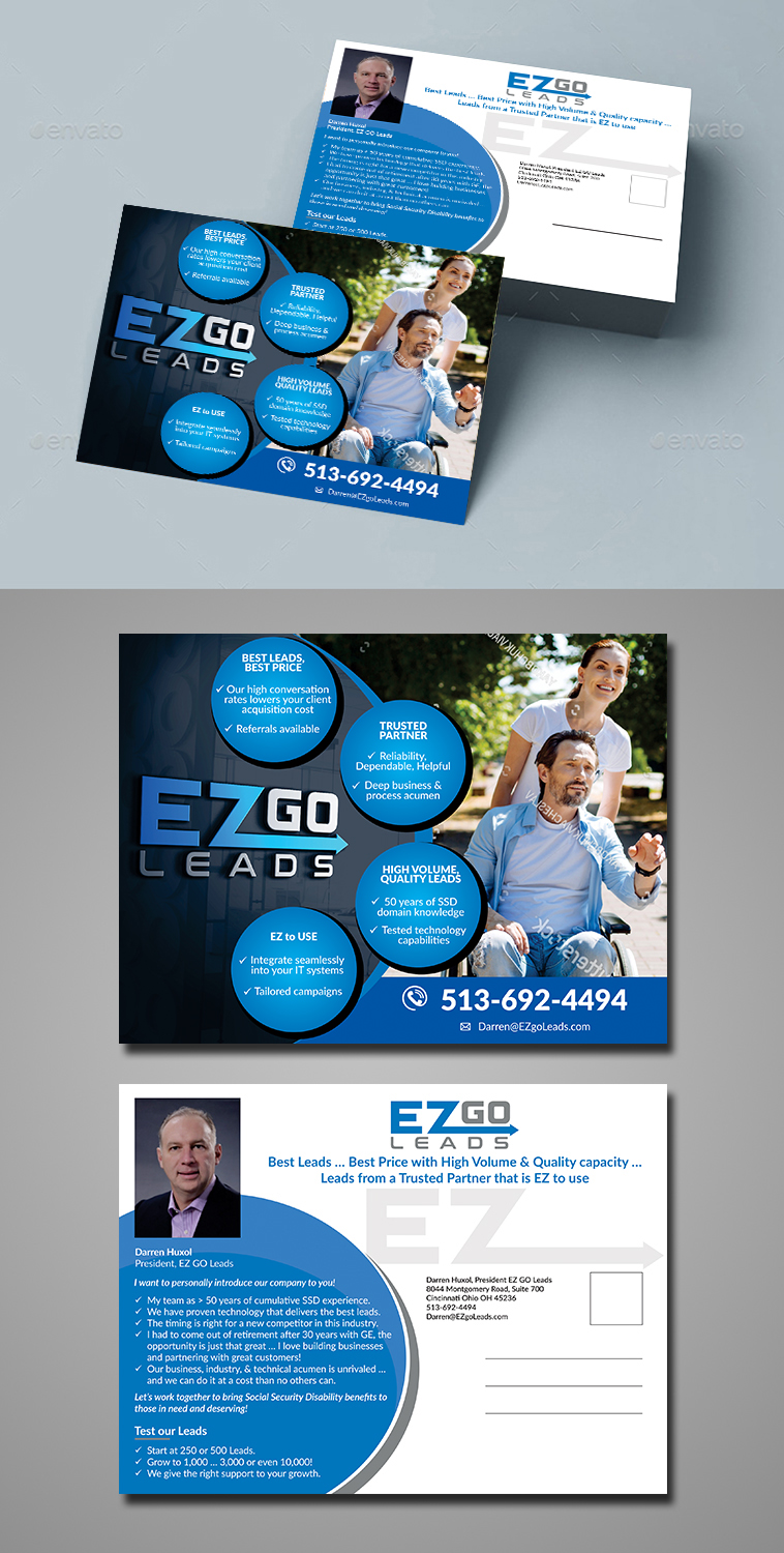 Flyer Design by ecorokerz for EZ GO LEADS | Design #19017239