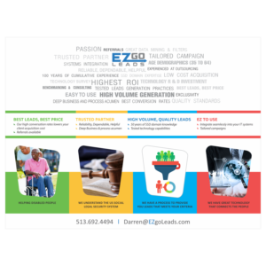 Flyer Design by dvtank1987 for EZ GO LEADS | Design: #18993416