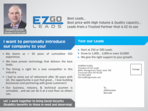 Flyer Design by dvtank1987 for EZ GO LEADS | Design: #18993505
