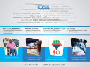 Flyer Design by dvtank1987 for EZ GO LEADS | Design: #18993506