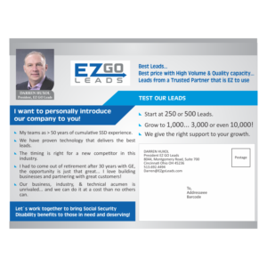 Flyer Design by dvtank1987 for EZ GO LEADS | Design: #19038976