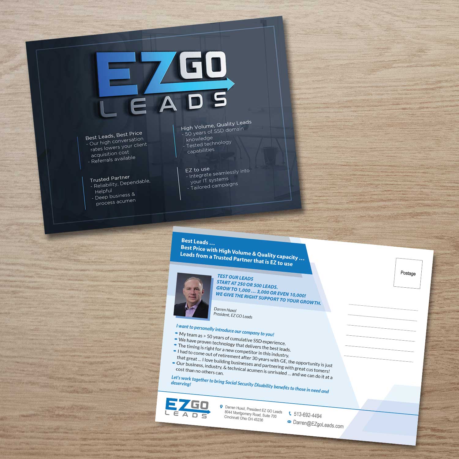 Design de Flyer par - SWING - pour EZ GO LEADS | Design #18948399