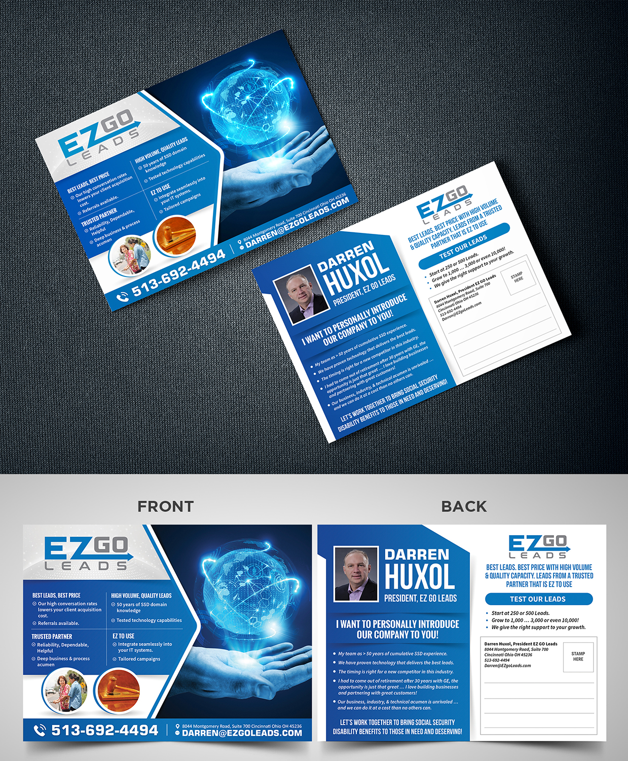 Flyer Design by SAI DESIGNS for EZ GO LEADS | Design #18984046