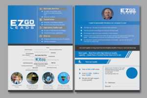 Flyer Design by A Y A N for EZ GO LEADS | Design: #18971941