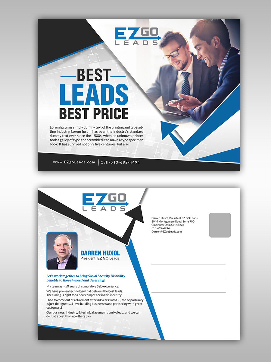 Flyer Design by n214008 for EZ GO LEADS | Design #18981927