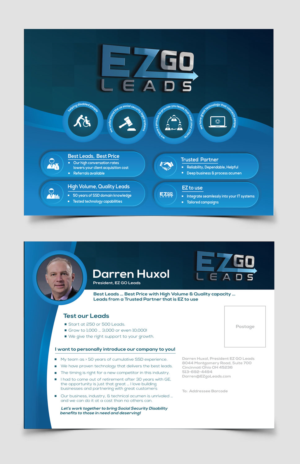 Flyer-Design von vcreatived für EZ GO LEADS | Design #19024708