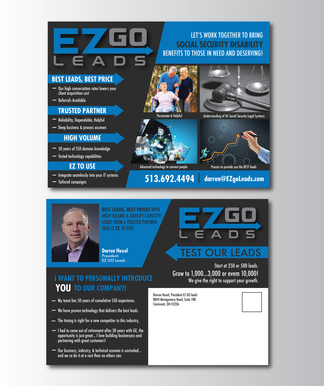Flyer Design by TracyInspires for EZ GO LEADS | Design #19022691