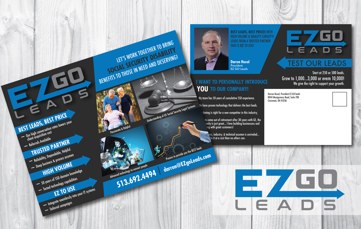 Flyer Design by TracyInspires for EZ GO LEADS | Design #19022743