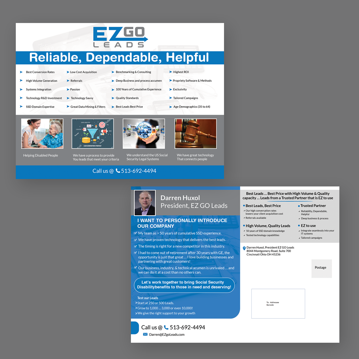 Flyer Design by Schöpfer for EZ GO LEADS | Design #18941270