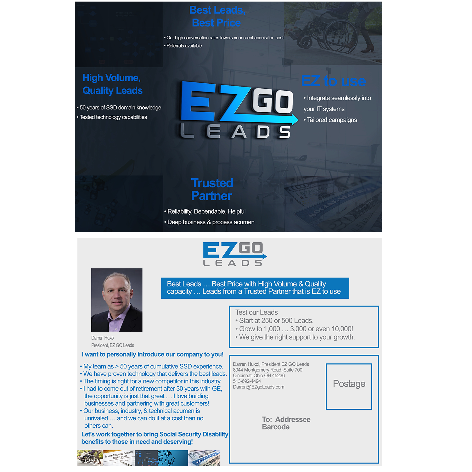 Flyer Design by veeBC for EZ GO LEADS | Design #19002618