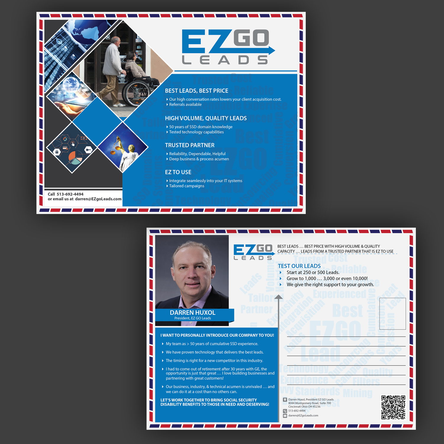 Flyer Design by Satish Chand 75 for EZ GO LEADS | Design #18981451