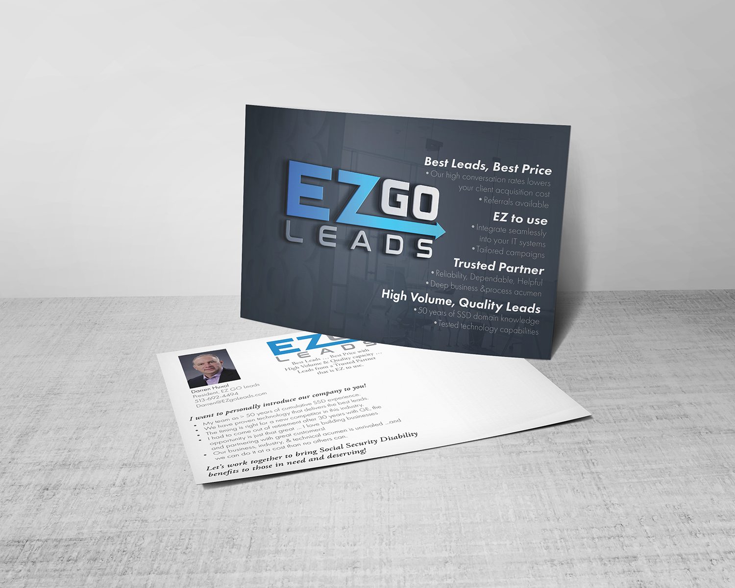 Flyer Design by jason.quach95 for EZ GO LEADS | Design #18920452