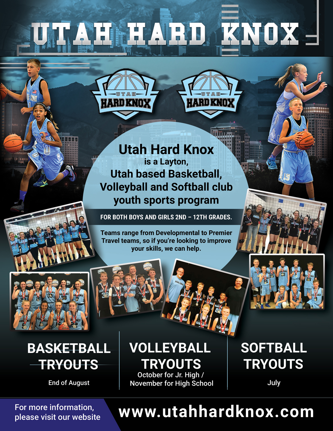 Flyer Design by uk for Utah Hard Knox | Design #18875587