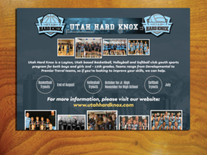 Flyer-Design von LeonFX für Utah Hard Knox | Design #18876730