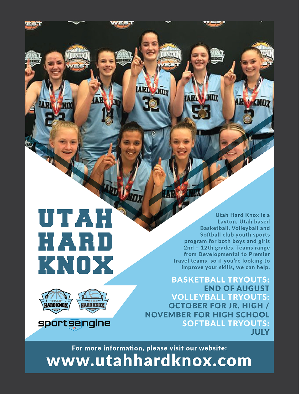 Flyer Design by Deziners Zone for Utah Hard Knox | Design #18875413