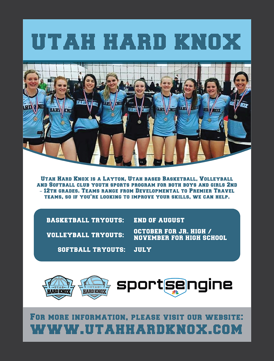 Flyer Design by Deziners Zone for Utah Hard Knox | Design #18875414
