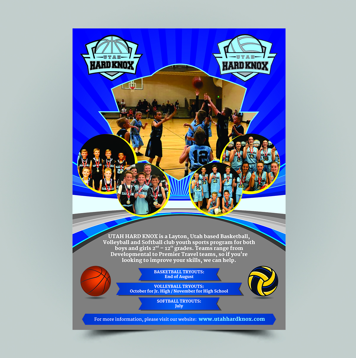 Flyer Design by ecorokerz for Utah Hard Knox | Design #18872391
