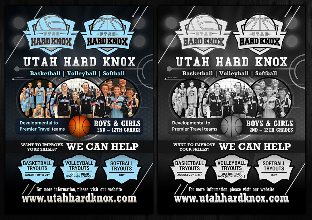 Flyer-Design von creationz2011 für Utah Hard Knox | Design #18875508