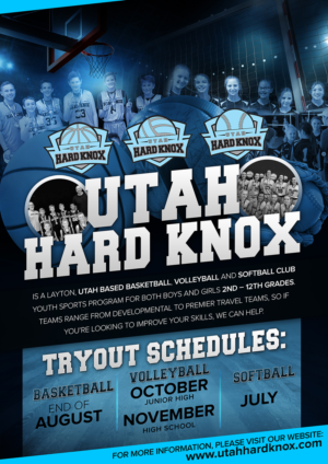 Flyer Design by EA5Designs for Utah Hard Knox | Design: #18870623