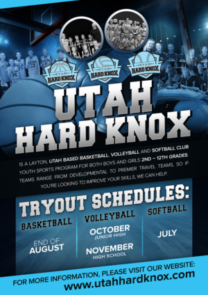 Flyer Design by EA5Designs for Utah Hard Knox | Design: #18872740