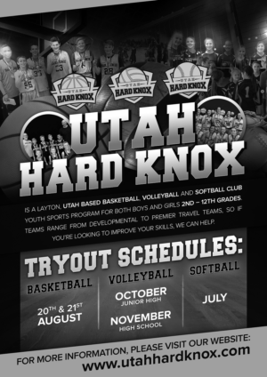 Flyer Design by EA5Designs for Utah Hard Knox | Design: #18875999