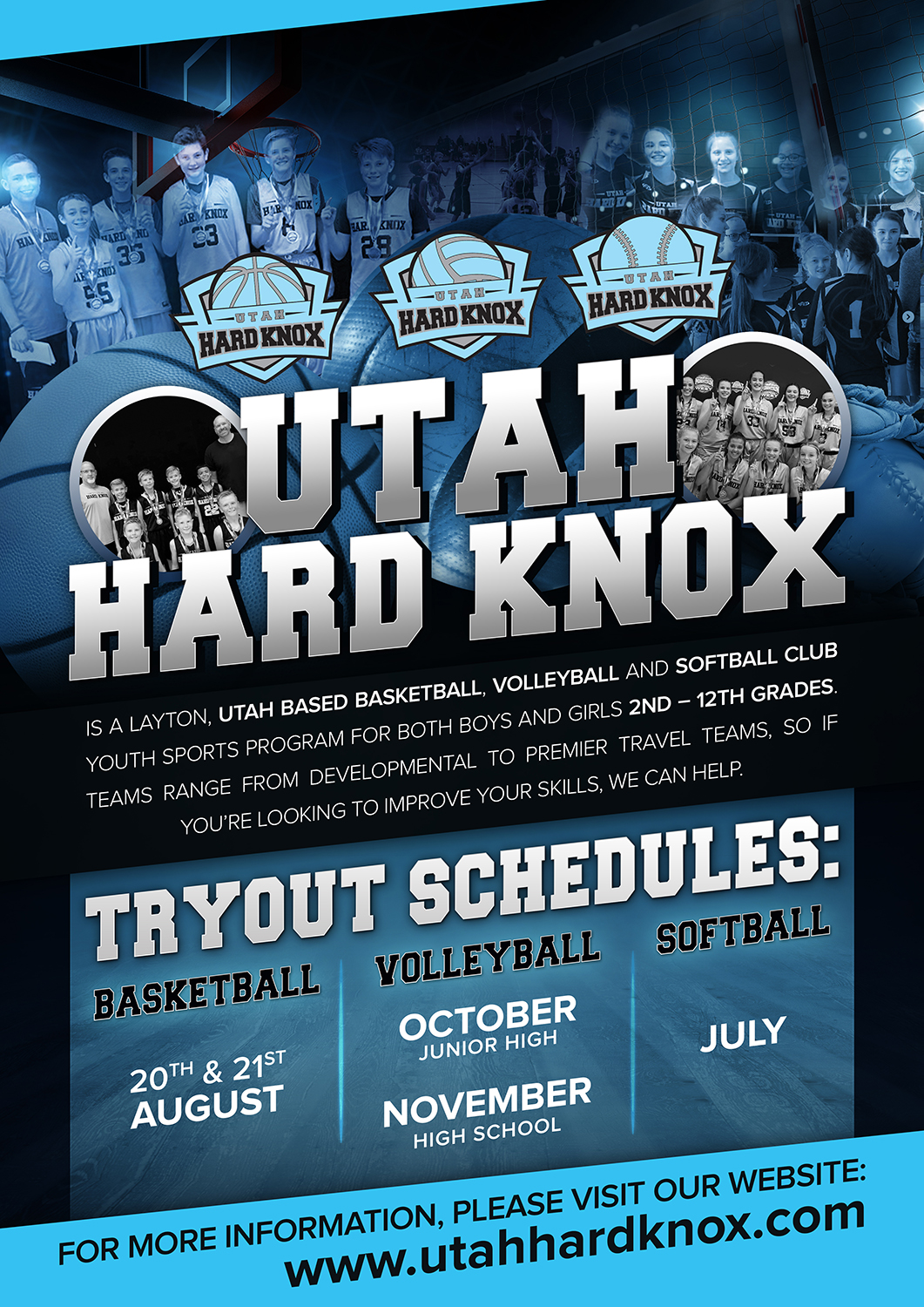 Flyer Design by EA5Designs for Utah Hard Knox | Design #18876000