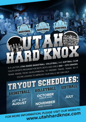 Utah Hard Knox Marketing Flyer | Design de Flyer par EA5Designs